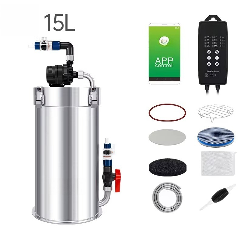 Fish Tank Filter Pump - 15L Sound off Fish tank External