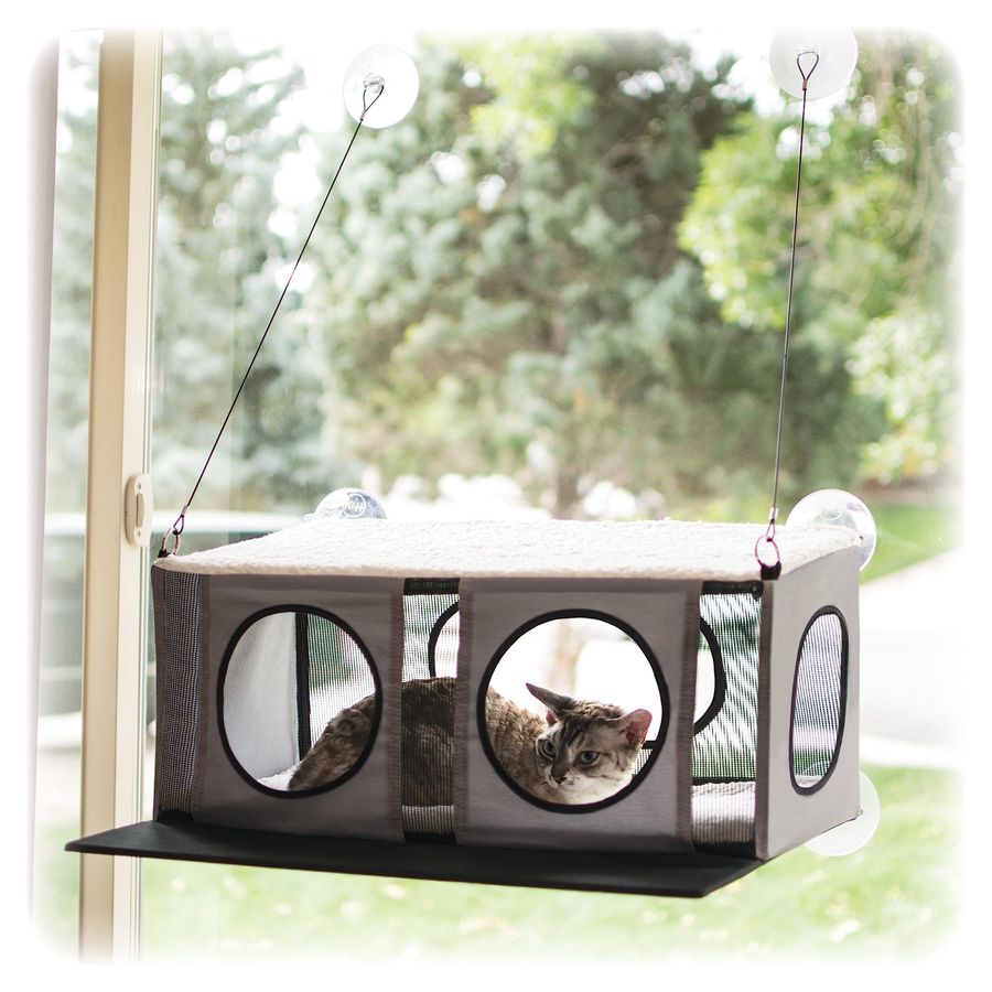 Cat Window Perch - EZ Mount Cat Window Perch Penthouse