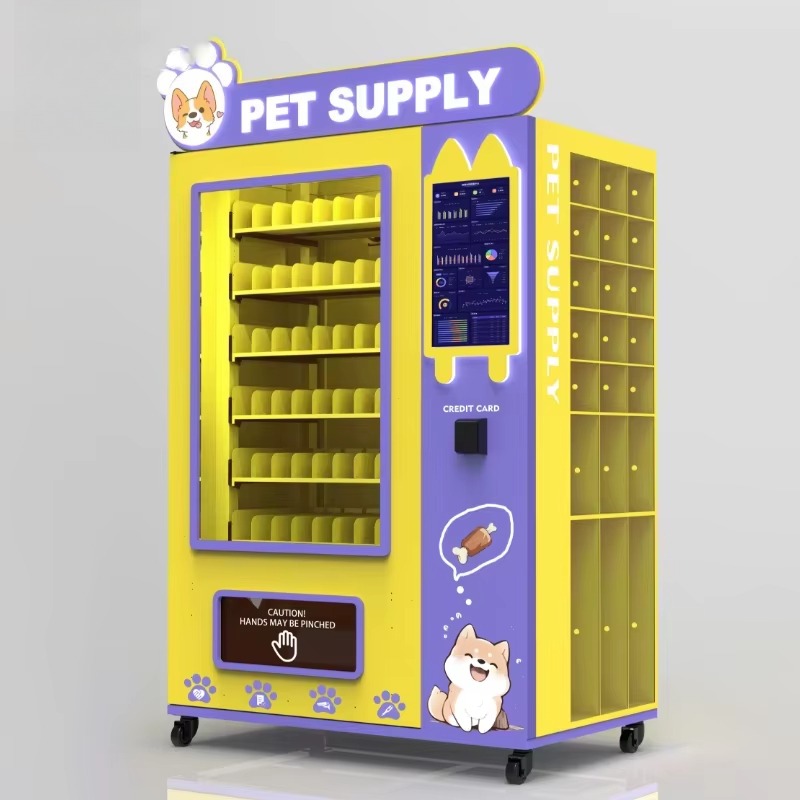 Pet Supplies Hours - Custom 24-Hour Self-service Vending Machine Refrigerated
