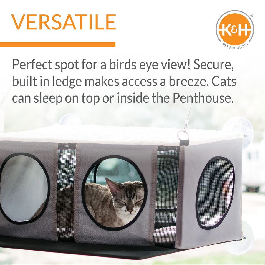 EZ Mount Cat Window Perch Pent - Cat Window Perch ulasan dan harga