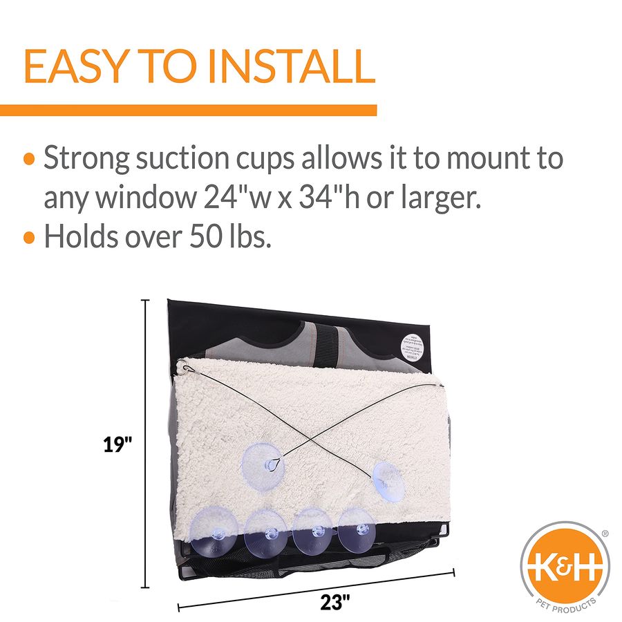 EZ Mount Cat Window Perch Pent - Cat Window Perch ulasan dan harga