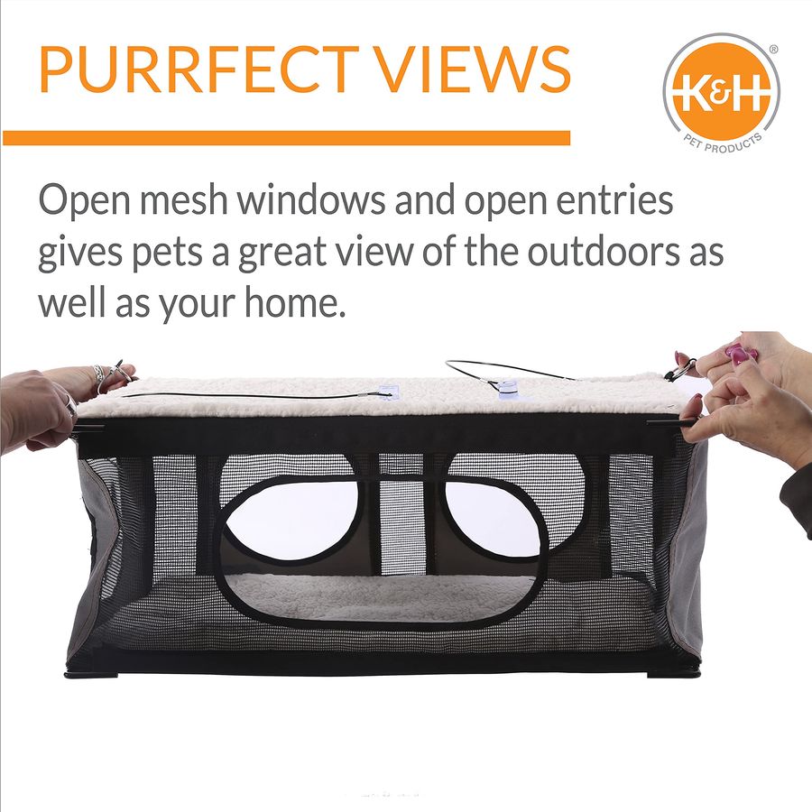 EZ Mount Cat Window Perch Pent - Cat Window Perch ulasan dan harga