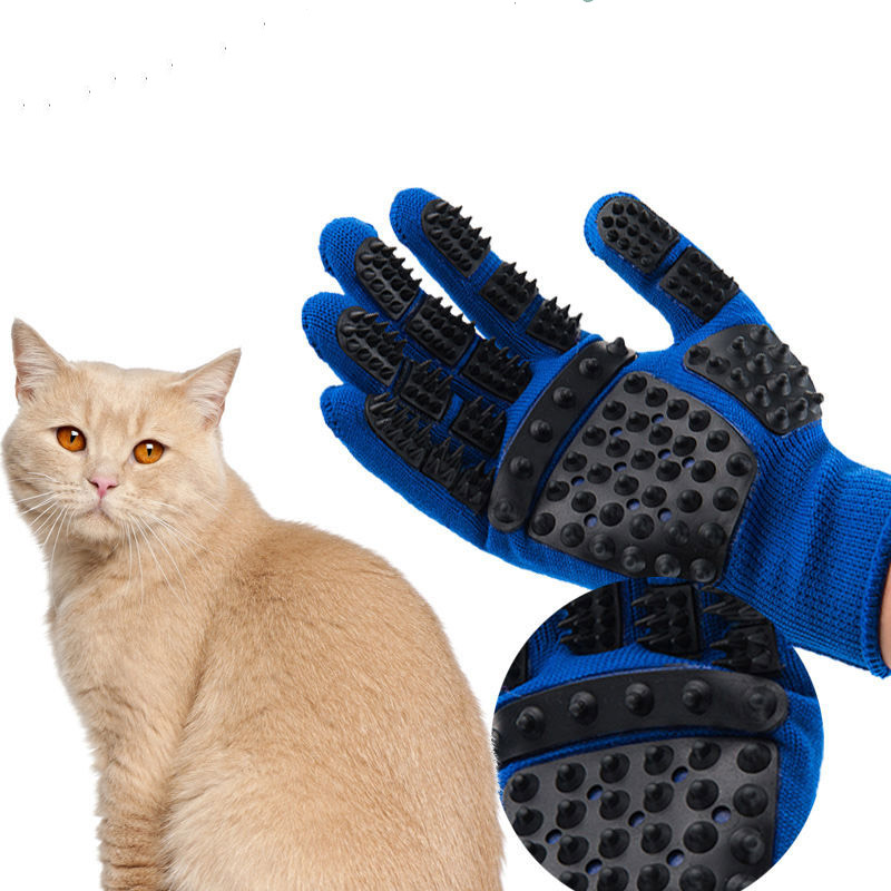 Cat Grooming Glove Dog Massage - Pet Supplies Hours ulasan dan harga
