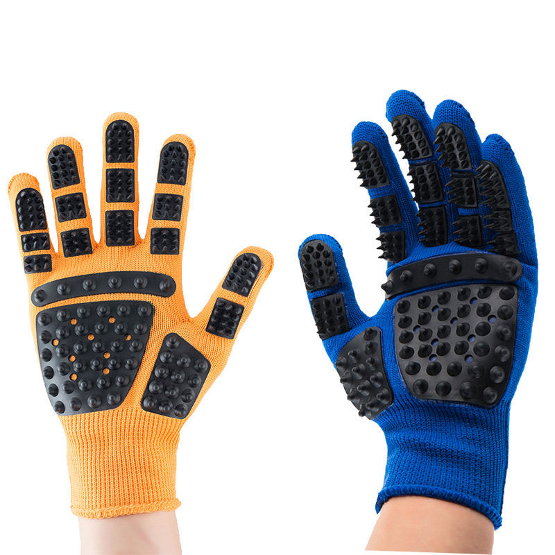 Cat Grooming Glove Dog Massage - Pet Supplies Hours ulasan dan harga