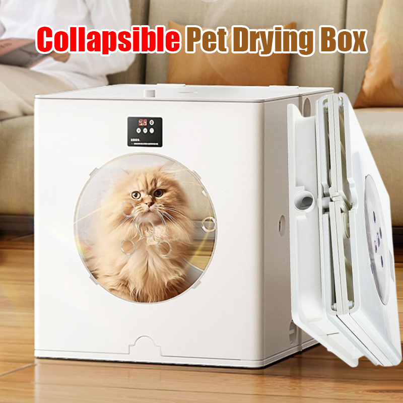 Foldable Pet Drying Box 88L La - Pet Supplies For Less ulasan dan harga