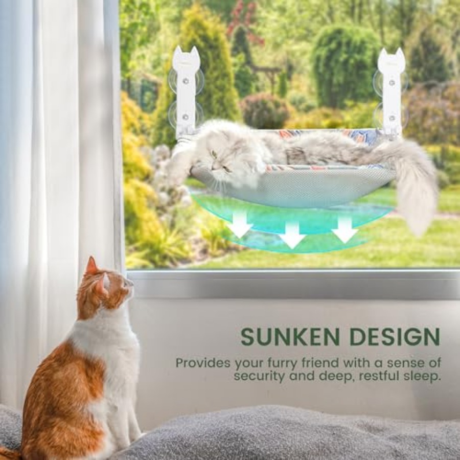 Cat Window Perch, Glow in The  - Cat Window Perch ulasan dan harga