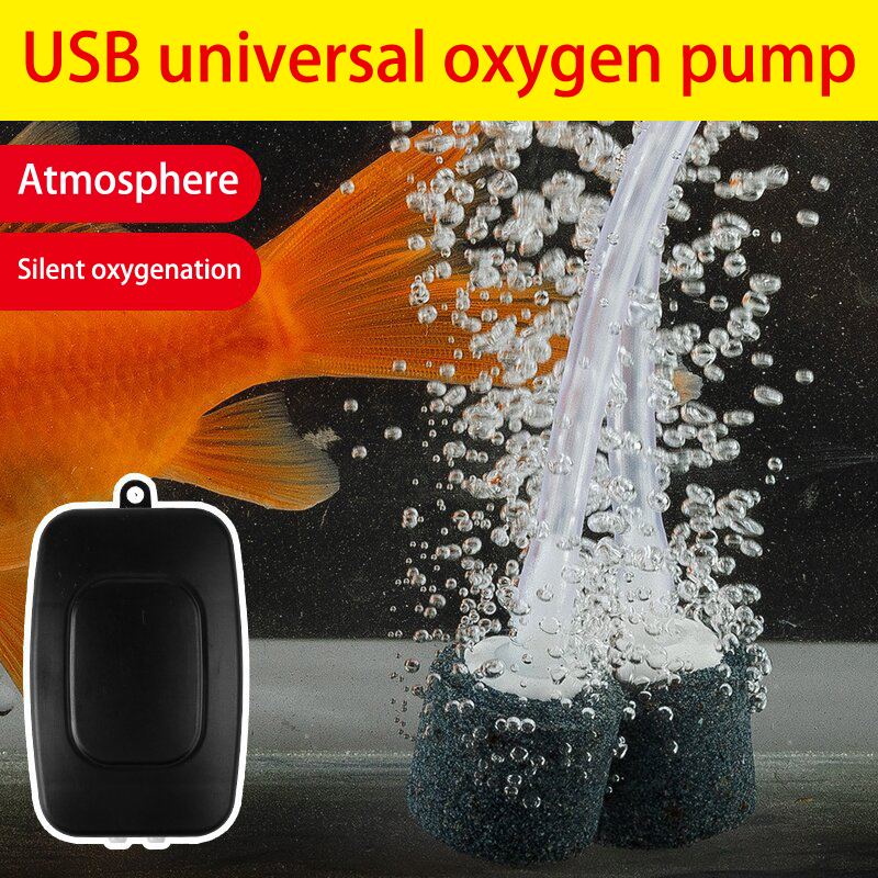 Mini Aquarium Air Pump Kit Oxy - Fish Tank Filter Pump ulasan dan harga