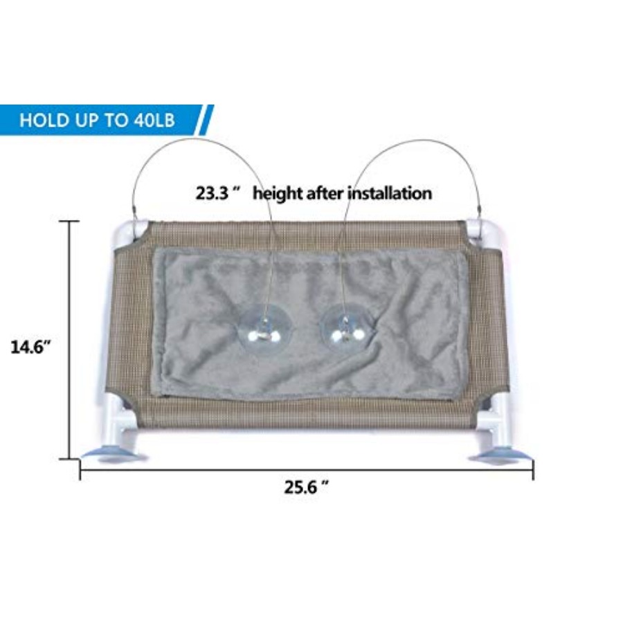 Cat Window Hammock Mess-Free W - Cat Window Perch ulasan dan harga