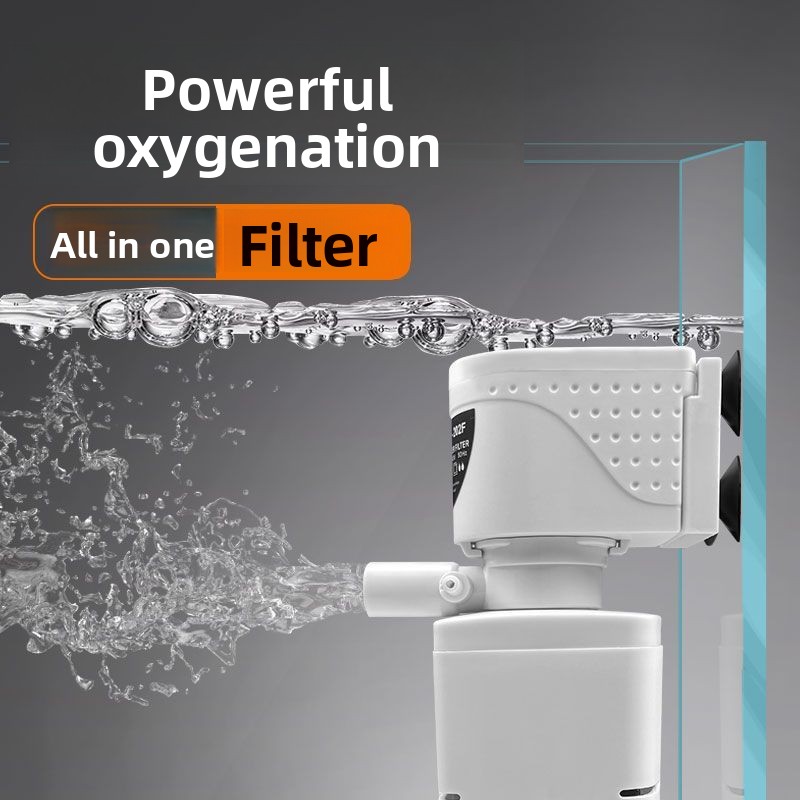 Ultra-Quiet Small Three-In-One - Fish Tank Filter Pump ulasan dan harga