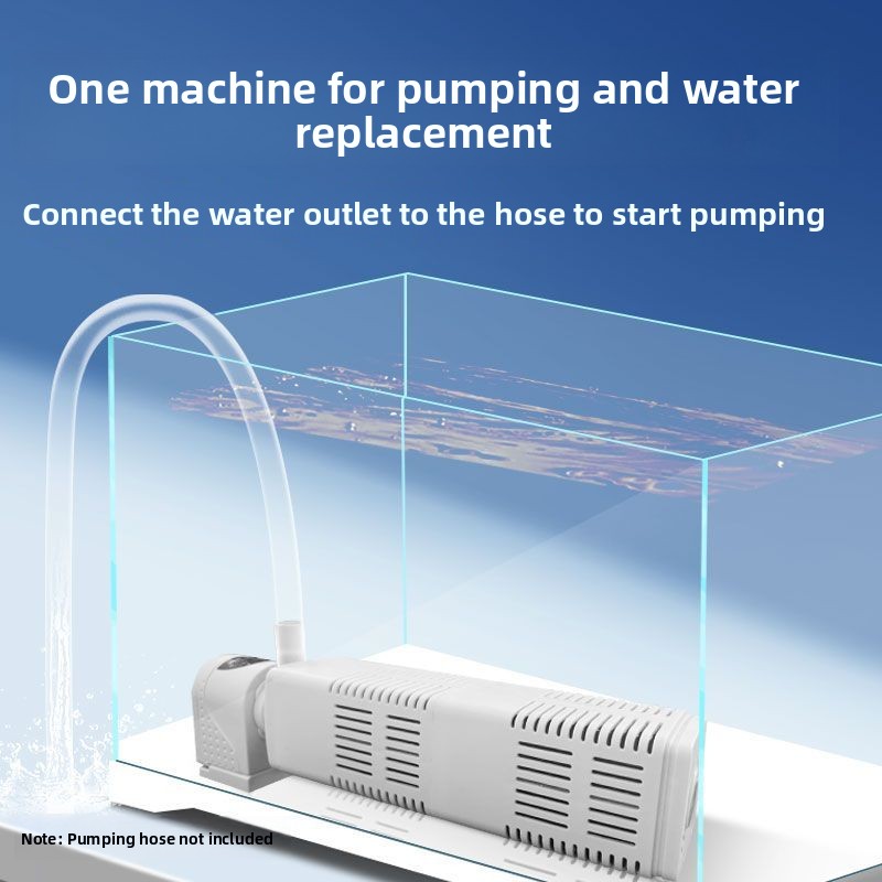 Ultra-Quiet Small Three-In-One - Fish Tank Filter Pump ulasan dan harga