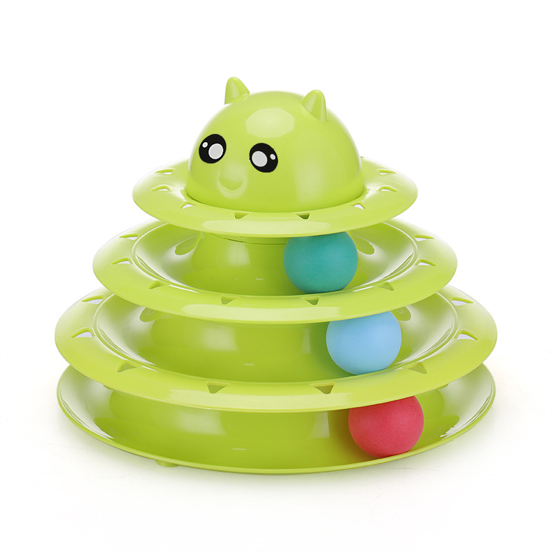 Amazon pet three-layer turntab - Pet Supplies In Amazon ulasan dan harga