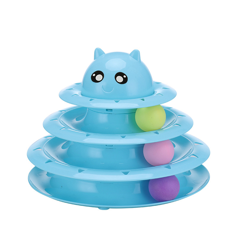 Amazon pet three-layer turntab - Pet Supplies In Amazon ulasan dan harga