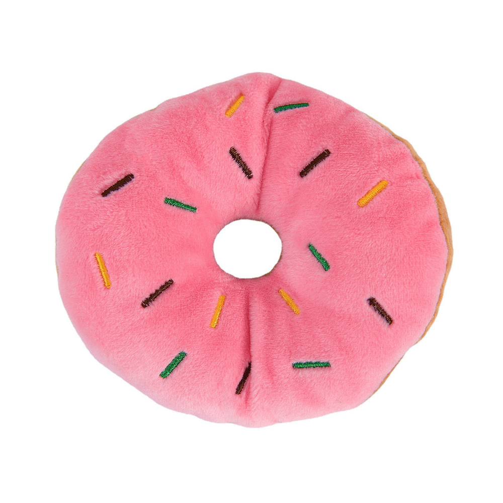 Pet Voice Dog Plush Doughnut T - Pet Supplies In Amazon ulasan dan harga