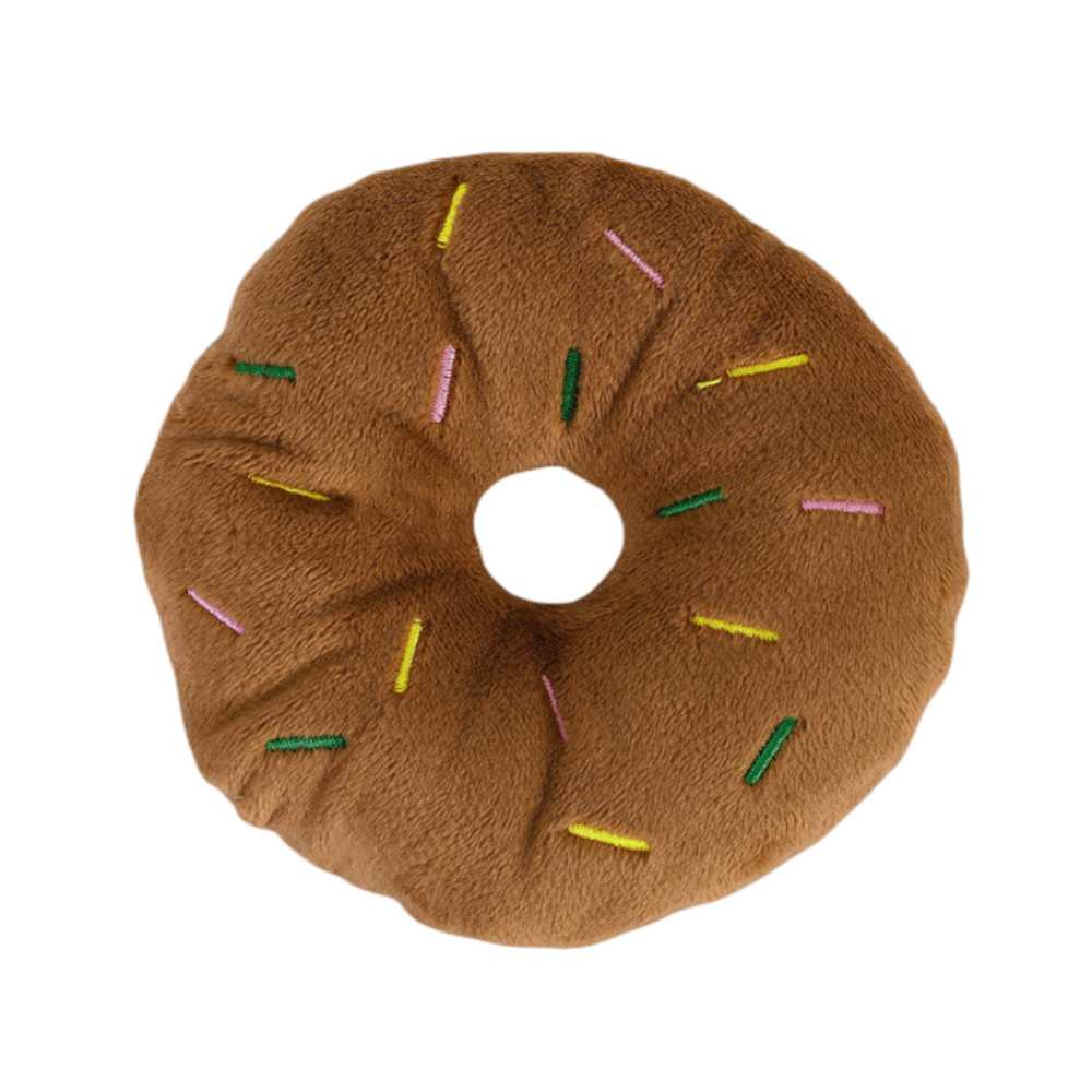 Pet Voice Dog Plush Doughnut T - Pet Supplies In Amazon ulasan dan harga