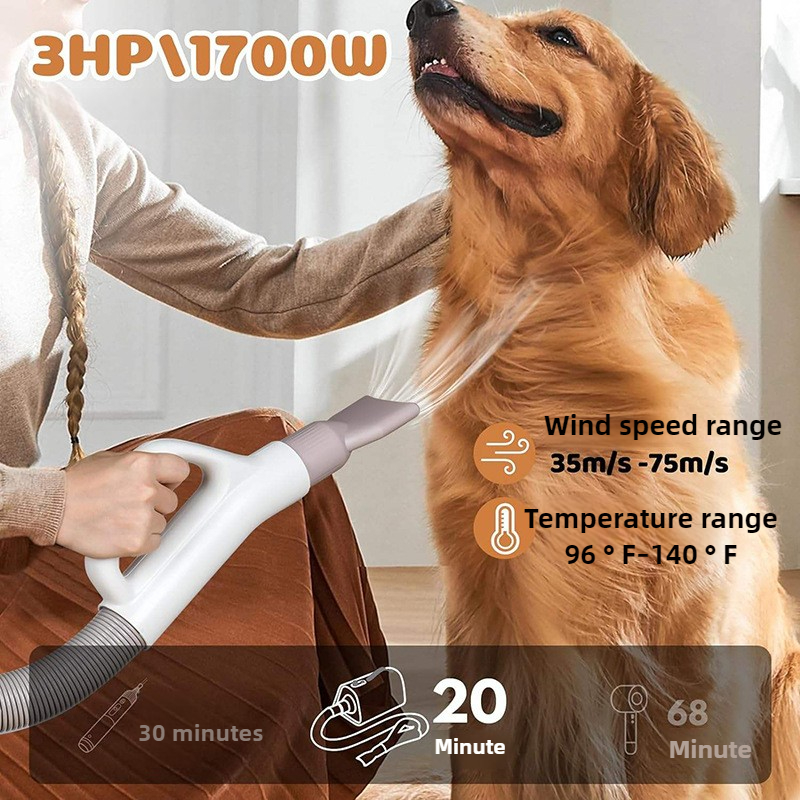 Pet Hair Dryer Low Noise Multi - Pet Supplies For Less ulasan dan harga