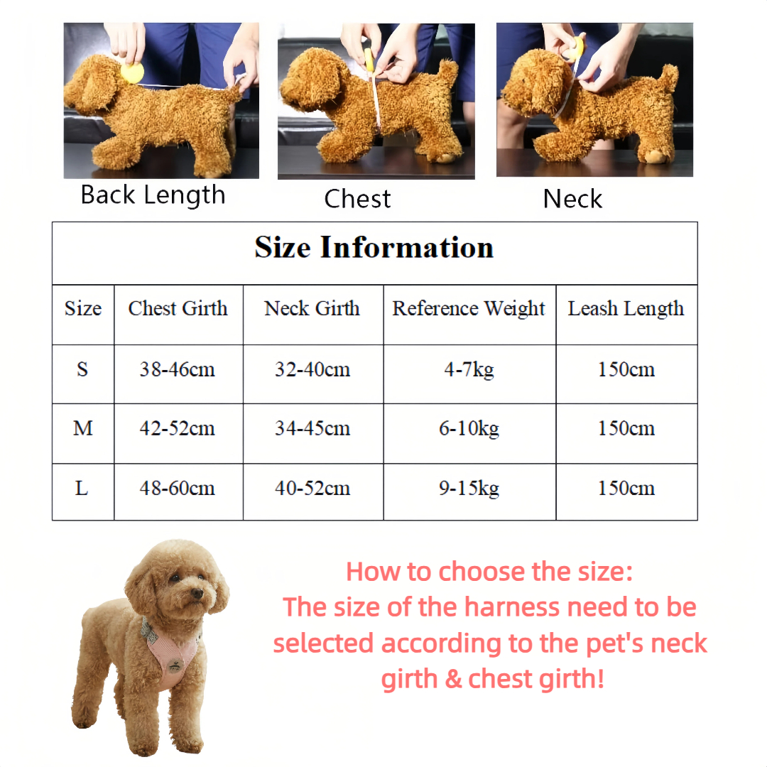 Pet Dog Harness and Leash Set  - Pet X Supplies & Tack Grooming ulasan dan harga