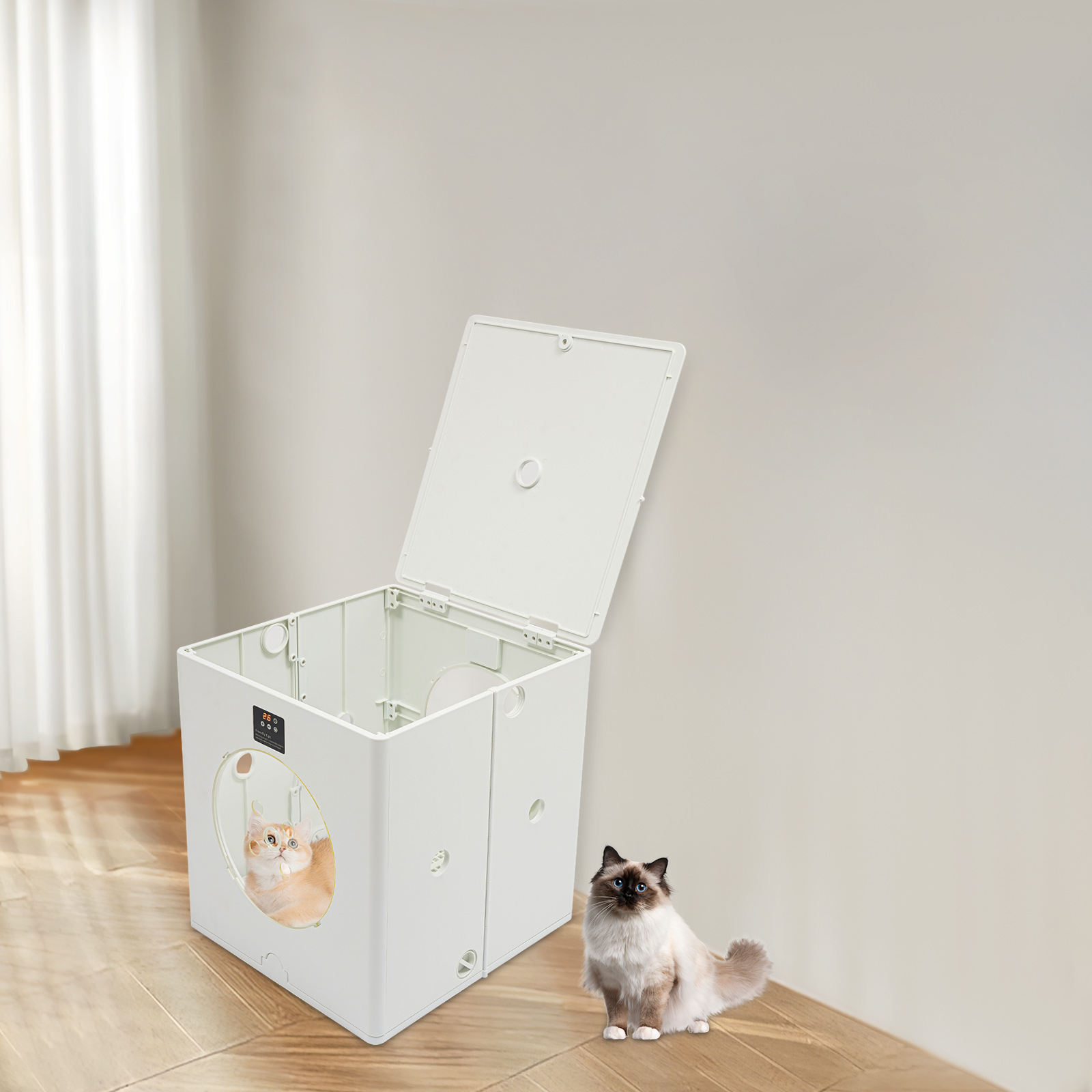 Foldable Pet Drying Box 88L La - Pet Supplies For Less ulasan dan harga