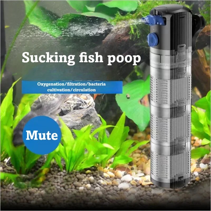 Fish Tank Filter Built-in Wate - Fish Tank Filter Pump ulasan dan harga