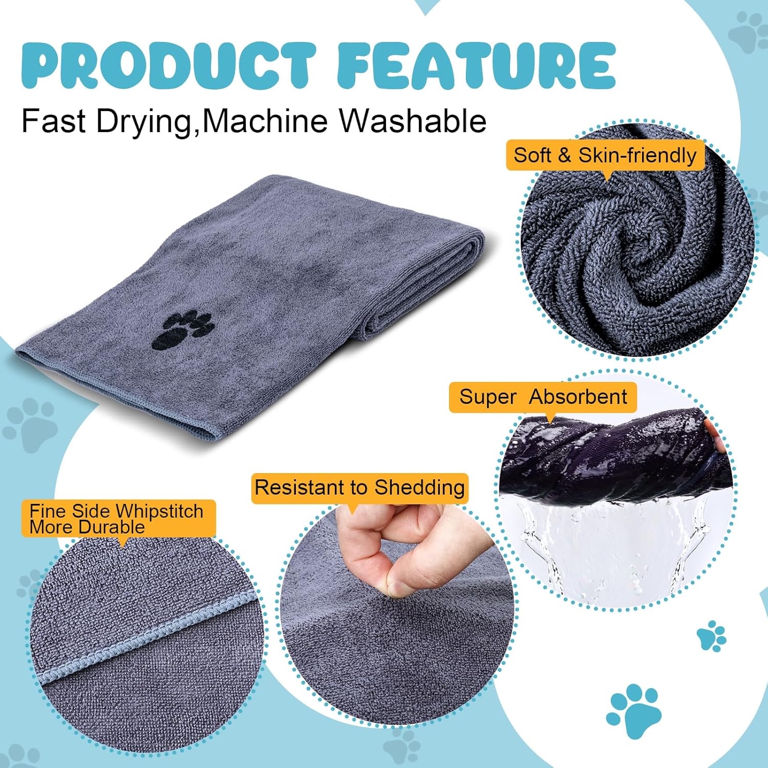Microfiber Dog Towels, 40'' x  - Pet X Supplies & Tack Grooming ulasan dan harga