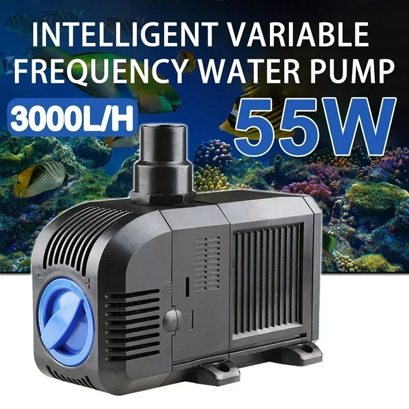 7-55W Ultra-Quiet HJ series 50 - Fish Tank Filter Pump ulasan dan harga