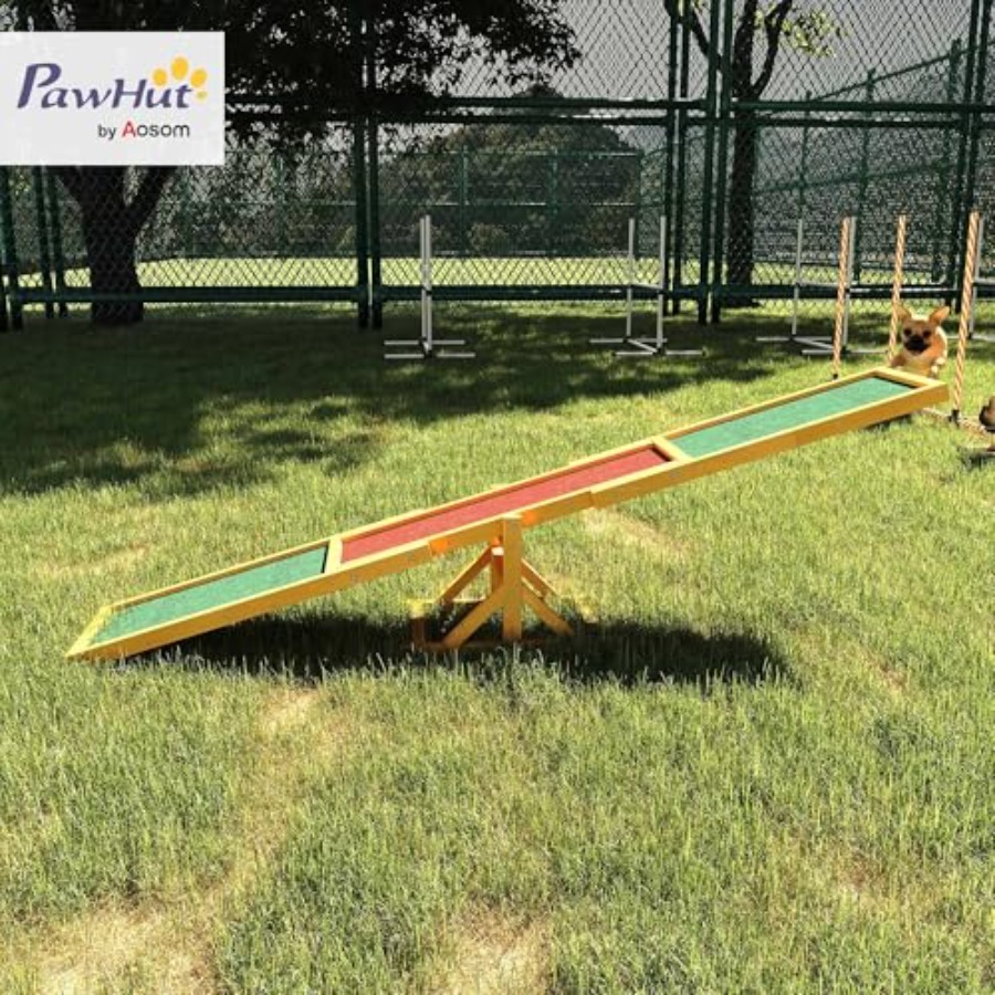 Wooden Dog Agility Seesaw for  - Pet X Supplies & Tack Grooming ulasan dan harga