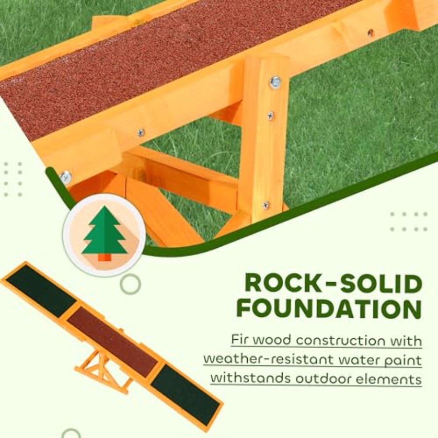 Wooden Dog Agility Seesaw for  - Pet X Supplies & Tack Grooming ulasan dan harga