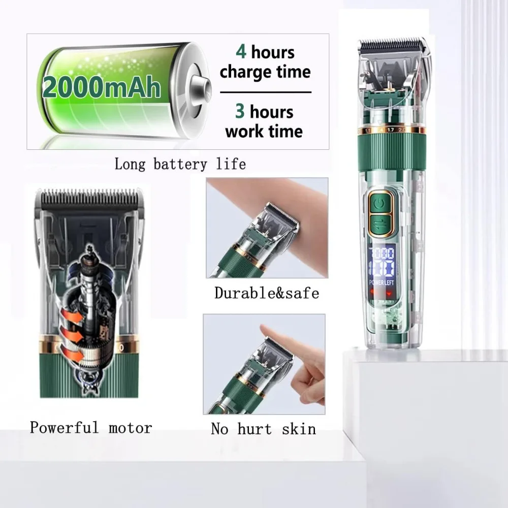 Pet Electric Hair Clipper Dog  - Pet Supplies Hours ulasan dan harga
