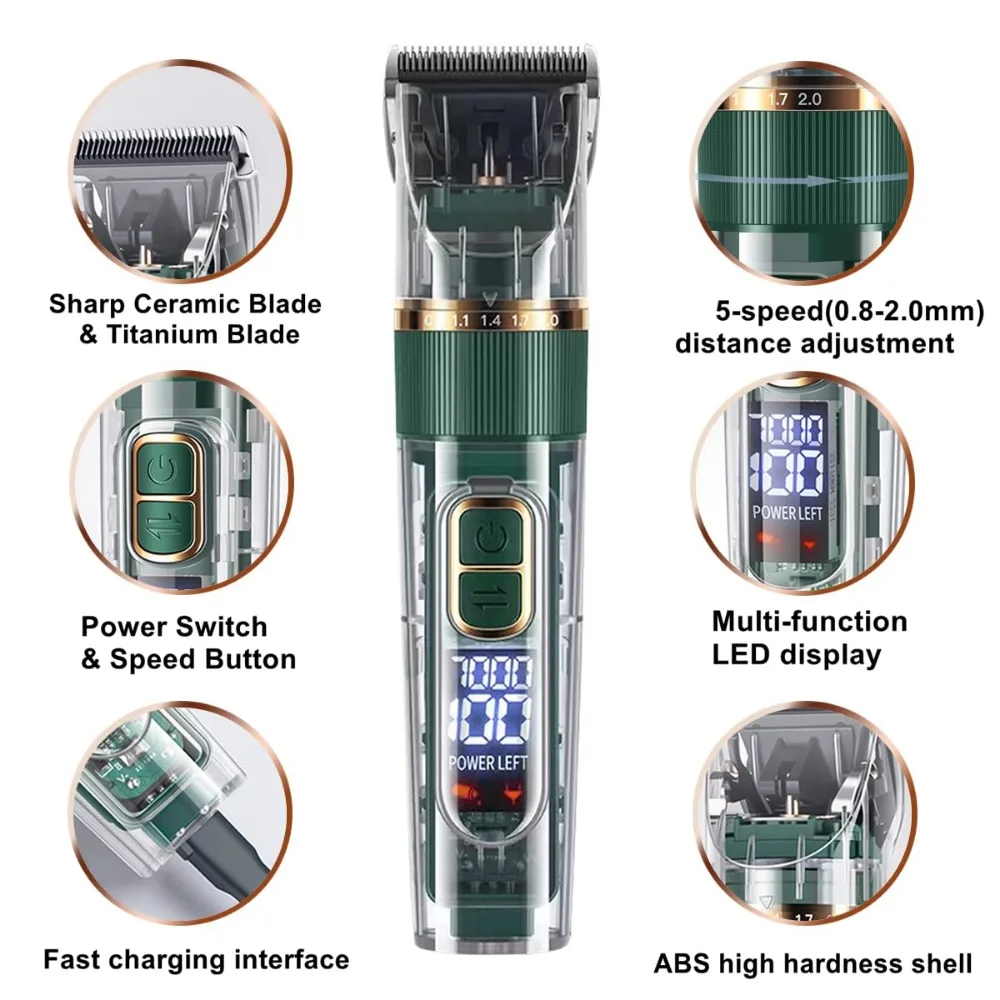 Pet Electric Hair Clipper Dog  - Pet Supplies Hours ulasan dan harga