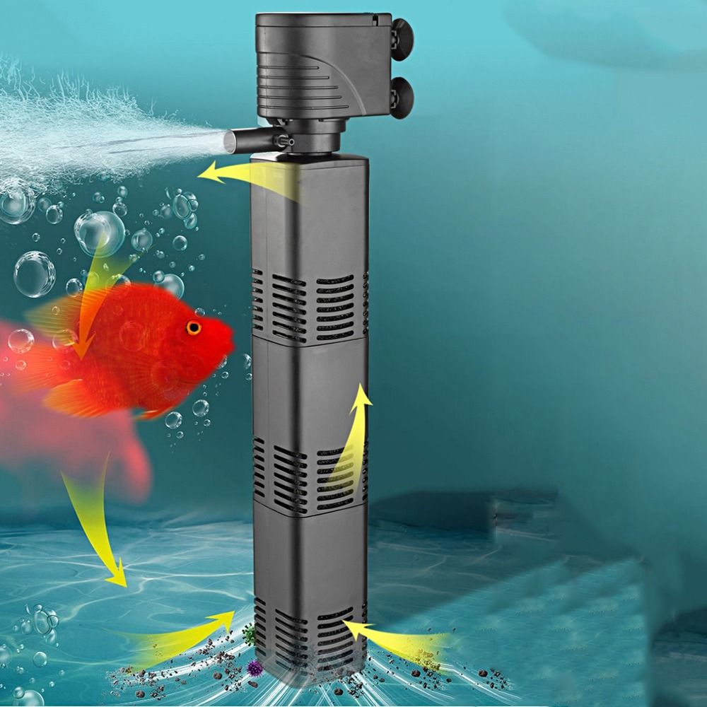 Plastic 3 in 1 Fish Tank Filte - Fish Tank Filter Pump ulasan dan harga