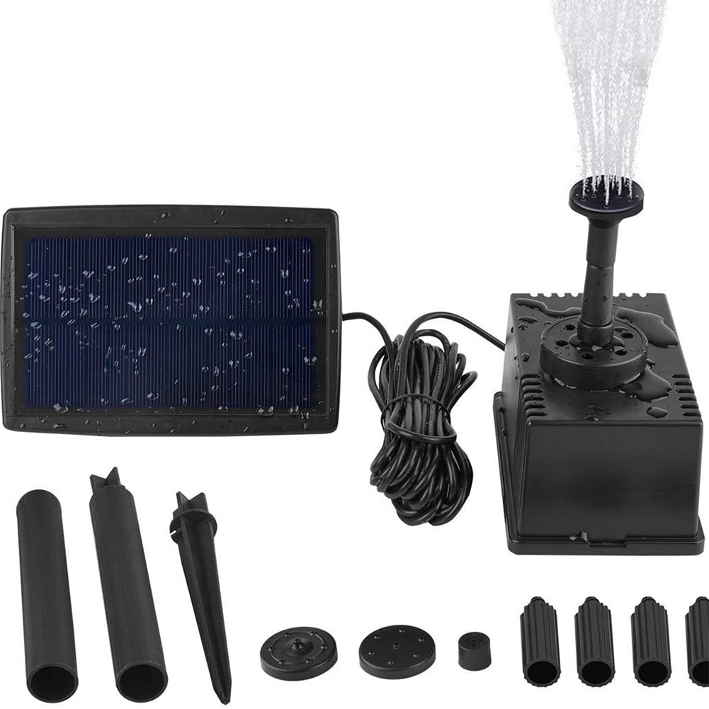 1.5W 7V Solar Fountain Pump Wi - Fish Tank Filter Pump ulasan dan harga
