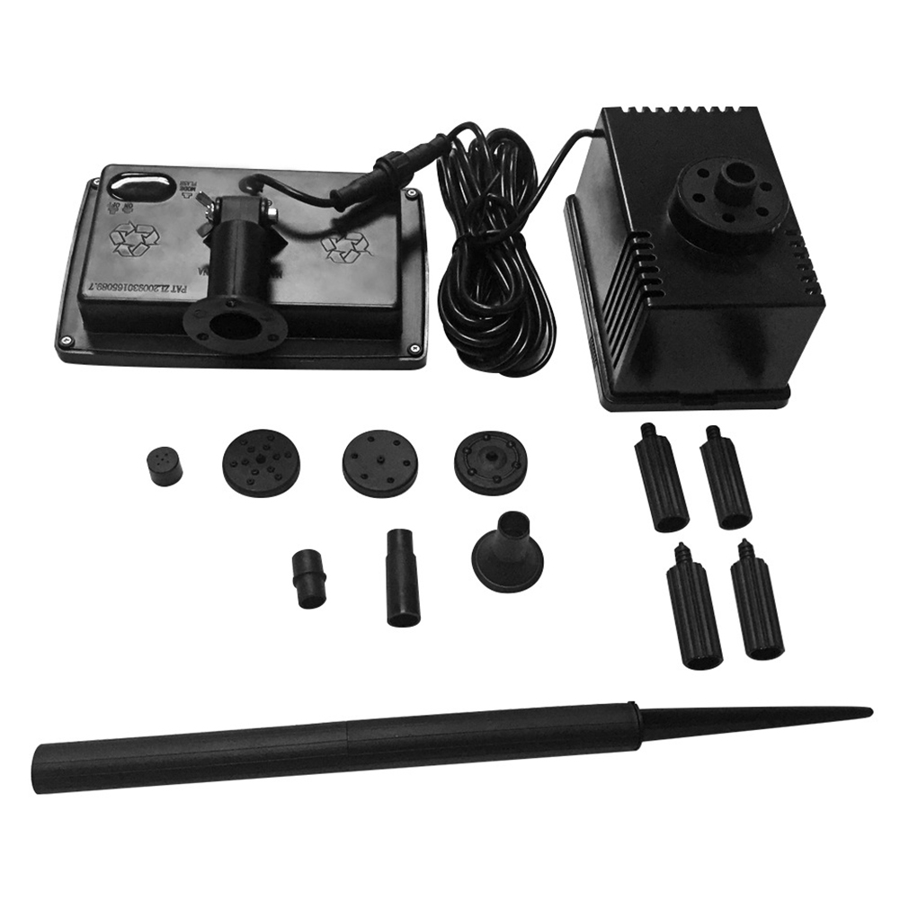 1.5W 7V Solar Fountain Pump Wi - Fish Tank Filter Pump ulasan dan harga