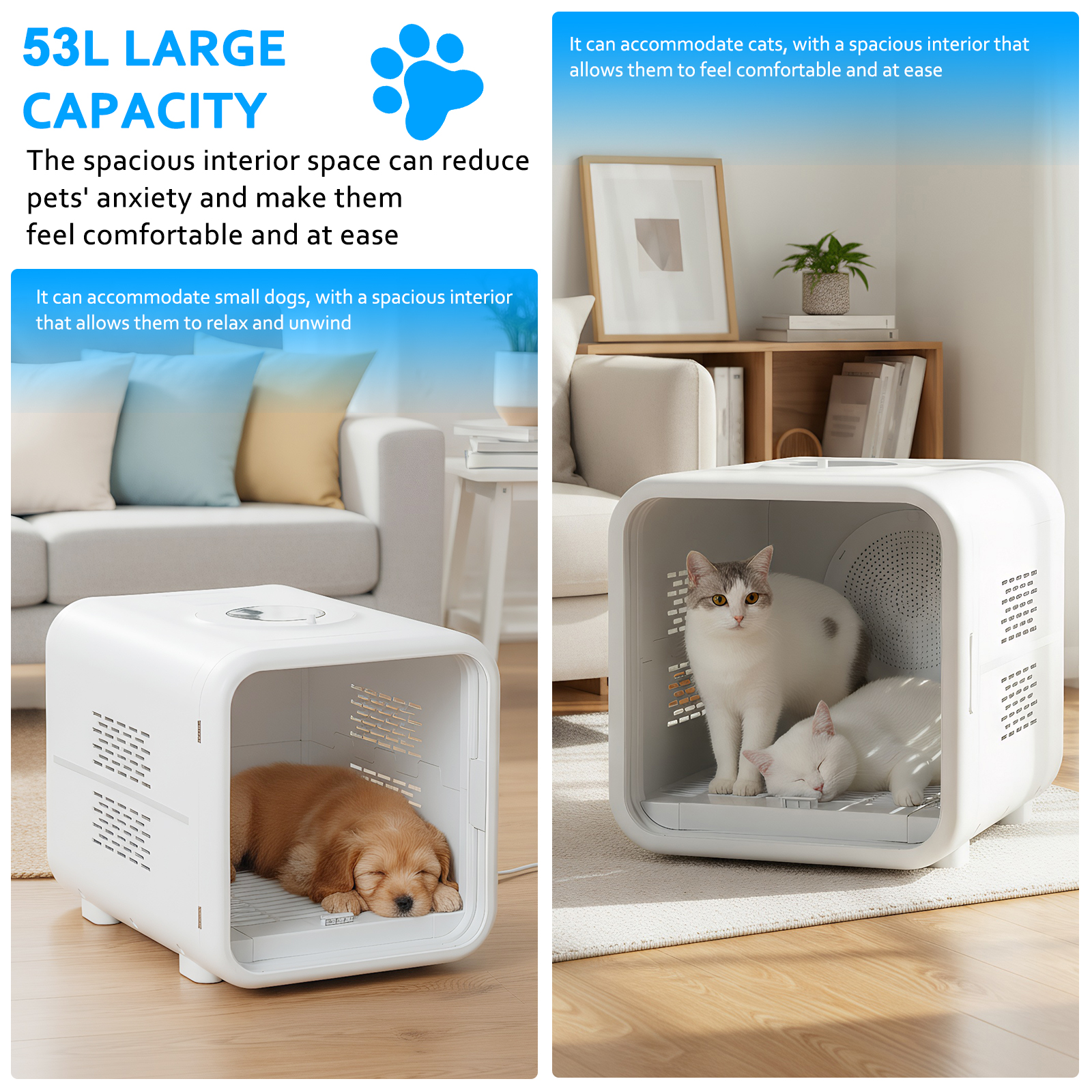 53L Large Capacity Automatic P - Pet Supplies For Less ulasan dan harga