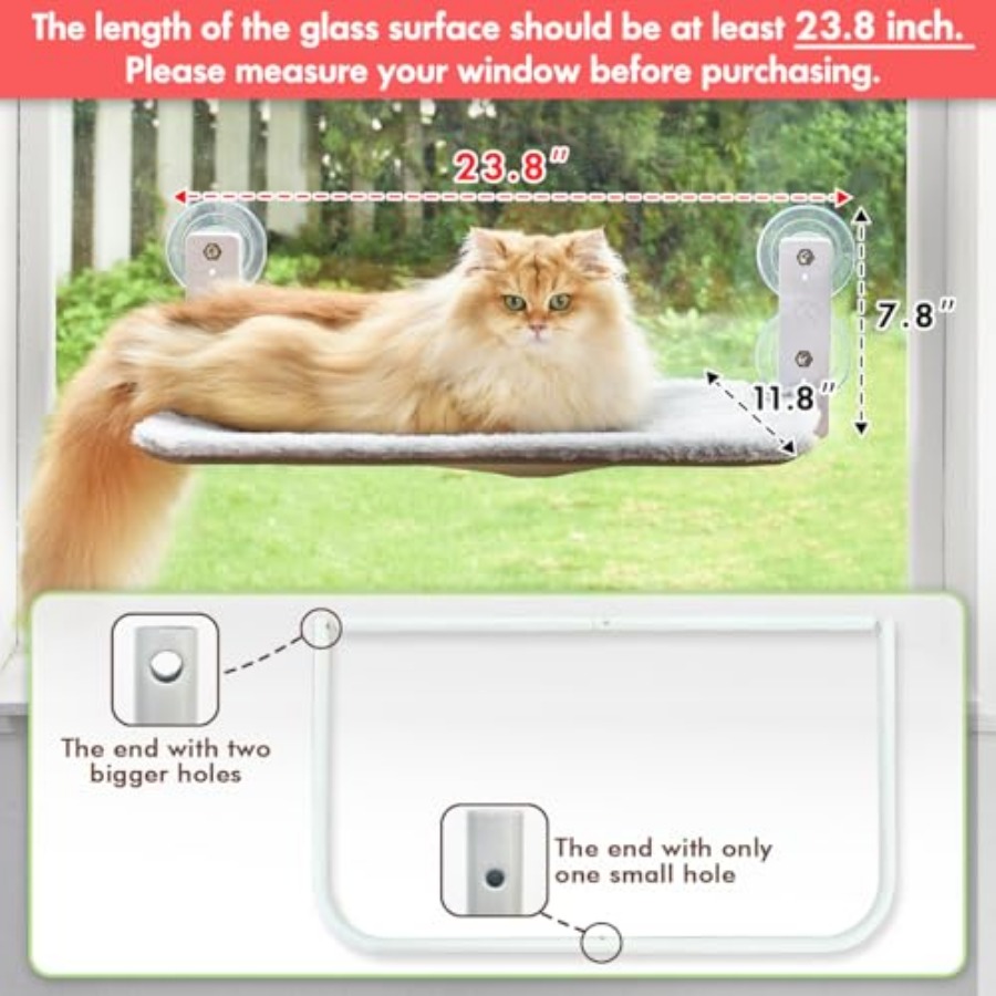 Cordless Cat Window Perch, Cat - Cat Window Perch ulasan dan harga