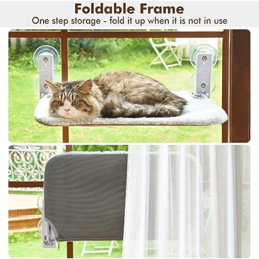 Cordless Cat Window Perch, Cat - Cat Window Perch ulasan dan harga