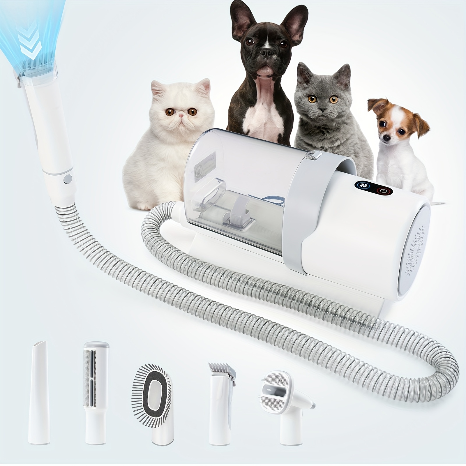 New Pet Grooming Vacuum Kit 5  - Pet Supplies Hours ulasan dan harga