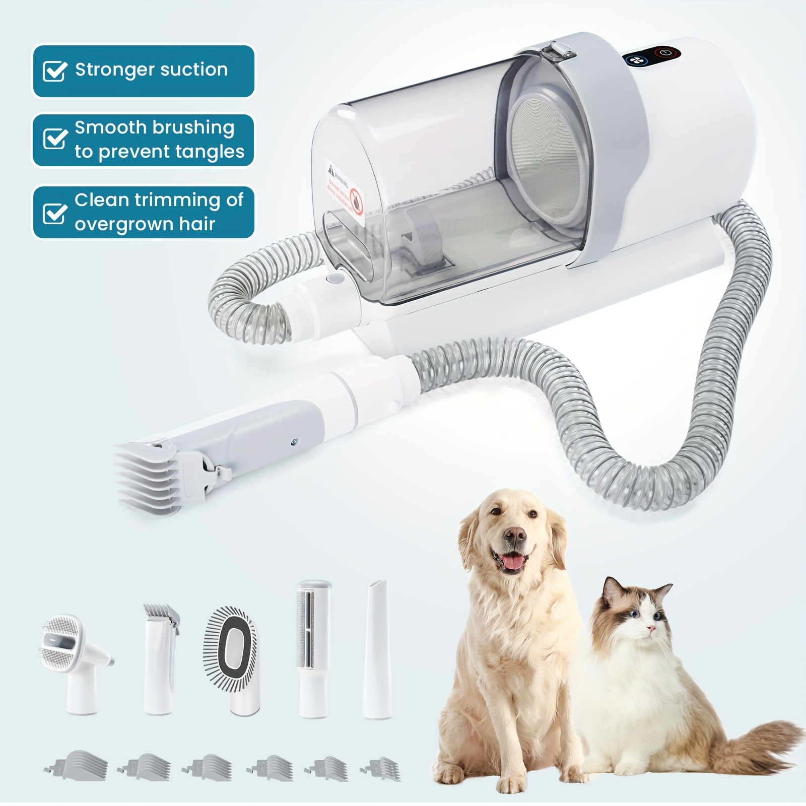 New Pet Grooming Vacuum Kit 5  - Pet Supplies Hours ulasan dan harga
