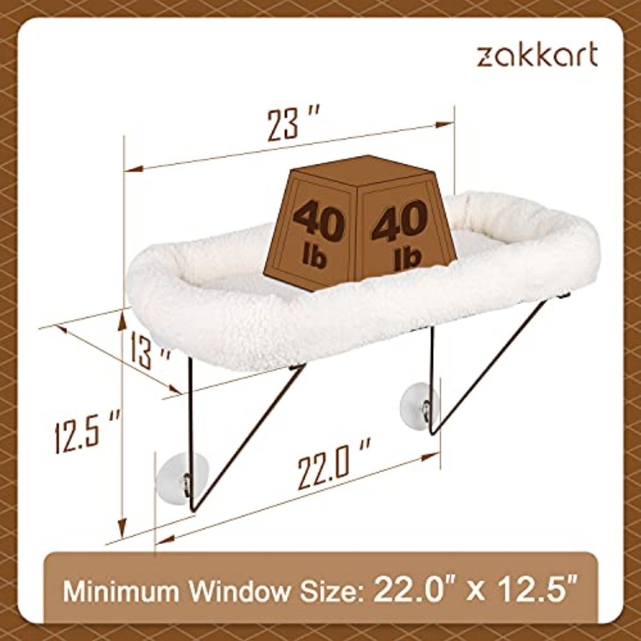 Cat Window Perch - 100% Metal  - Cat Window Perch ulasan dan harga